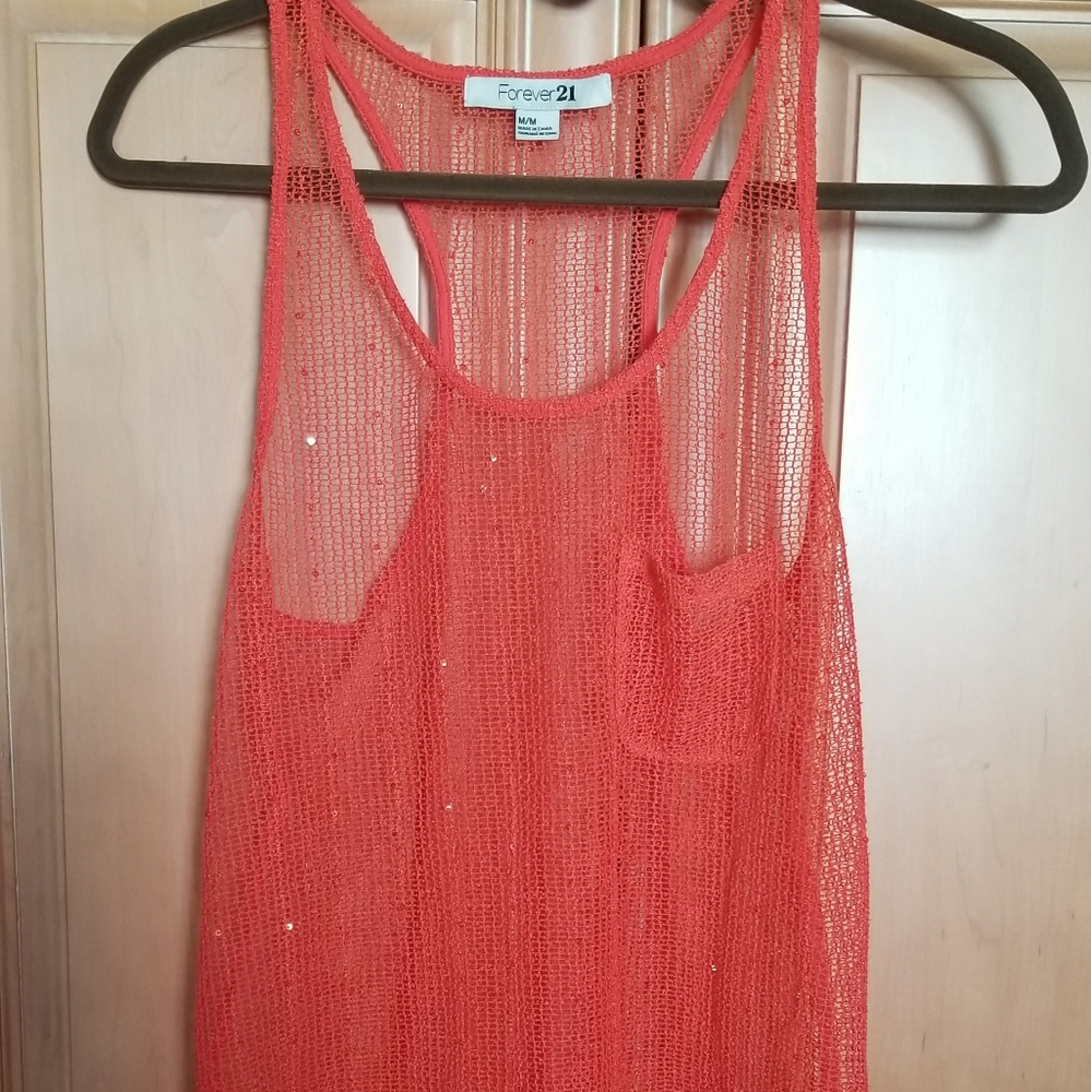 Forever 21 like new racer back tank top